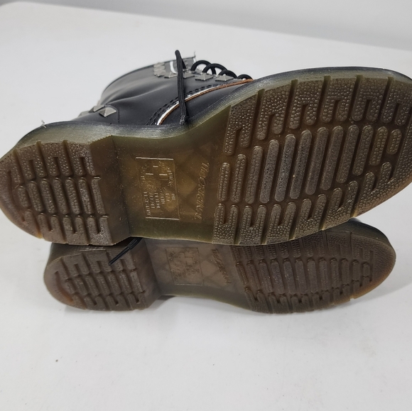 Dr. Martens 1460 Stud Lace Up Boots Leather W 8 - Picture 6 of 8